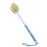 Shower Brush with Soft and Stiff Bristles,18.5 Long Handle Dual-Sided Back Scrubber Bath Brush Body Exfoliator for Wet or Dry Brushing (Long Handle)