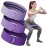 Tribe Lifting Fabric Resistance Bands for Exercise - Hip Bands for Working Out Legs, Glutes, Knees and Thighs for Men and Women - Cloth Circle Booty Bands for Physical Therapy (Purple)