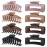 TOCESS Big Hair Claw Clips for Women - Neutral Large Claw Clip for Thin Thick Curly Hair 90\'s Strong Hold 4.33 Inch Nonslip Matte Jumbo Hair Clips (8 Pcs)