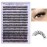 Pawotence Lash Clusters 40D 280pcs Cluster Eyelash Extensions 9-16mm Mix Eyelash Clusters Lash Extension Individual Lashes for Self Application (40D, 0.07D, 9-16mm)