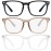 hunsquer Blue Light Glasses for Woman/Men Computer Blue Light Glasses