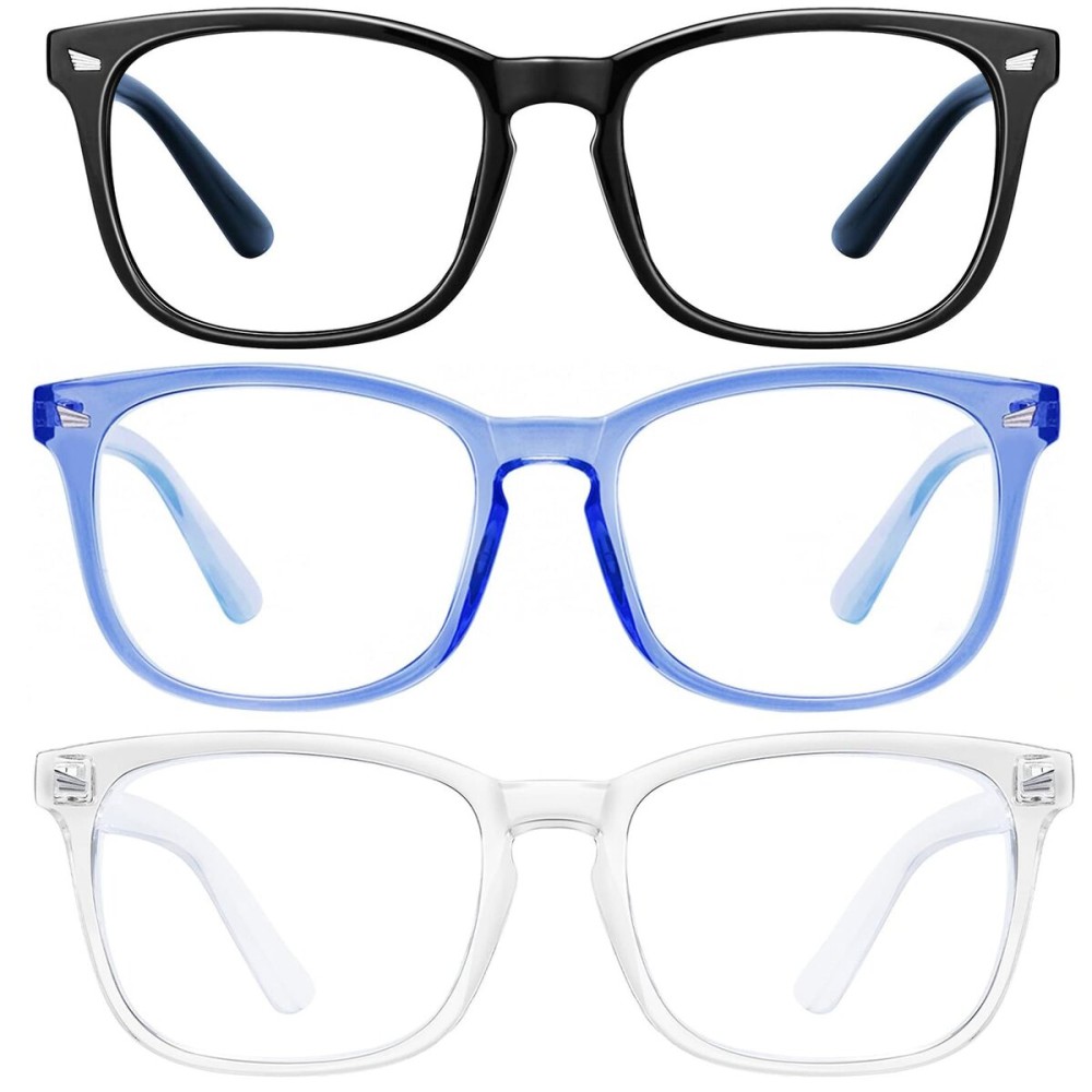 hunsquer Blue Light Glasses for Woman/Men Computer Blue Light Glasses