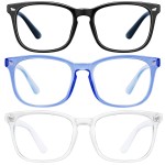 hunsquer Blue Light Glasses for Woman/Men Computer Blue Light Glasses