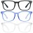 hunsquer Blue Light Glasses for Woman/Men Computer Blue Light Glasses