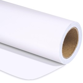 RUSPEPA White Wrapping Paper Solid Color for Wedding, Birthday, Shower, Congrats, and Holiday - 30 inches x 100feet