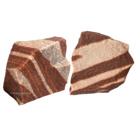 Amazing Gemstone 2 Pieces Narmada Shiva Lingam Raw Crystals and Healing Stones, Natural Rocks for Tumbling and DIY Raw Stones and Crystals