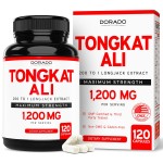 Tongkat Ali For Men 1200mg (200 to 1 Extract) - 120 Capsules - Longjack Supplement - Premium Tonkat-Ali Supplement - Support Strength, Drive, Athletic Performance & Muscle Mass - Gluten Free & Non-GMO