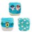 ALVABABY Large Swim Diapers 3pcs Baby & Toddler Snap One Size Reusable Adjustable Baby Gifts Baby Boy 3SWY36