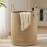Jute Rope Woven Laundry Hamper Basket by YOUDENOVA, 72L Tall Luandry Basket, Baby Nursery Hamper for Blanket Storage in Bedroom-Large-Jute