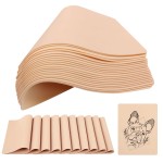 Blank Tattoo Practice Skin - Jconly 30Pcs Double Sides Fake Skin Tattoo Skin for Practicing, 86 in Soft Practice Skin for Beginners and Experienced Tattoo Artists