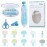 Baby Nail Trimmer File with Light Safe Electric Nail Clippers Kit for Newborn Infant Toddler Kids Toes and Fingernails Care, Polish and Trim Battery Operated (AA)