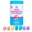 Tub Works Bath Color Fizzies, 150 Count | Nontoxic & Fragrance-Free | Fizzy, Bath Color Tablets for Kids | Create Colorful Water | Water Tablets in 7 Colors for Variety | Bath Bombs for Kids Bathtub