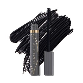 LAURA GELLER NEW YORK Always There Lengthening Mascara in Black - Defining, Curling, Buildable Formula Eye Makeup- Innovative Lengthening Brush - 1 count