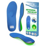 Trustfeet Heavy Duty Support Metatarsal Pain Relief Insoles for Metatarsalgia,Morton\'s Neuroma,Ball of Foot Pain Relief,Plantar Fasciitis,Arch Support Orthotics Shoe Inserts for Man Women-J