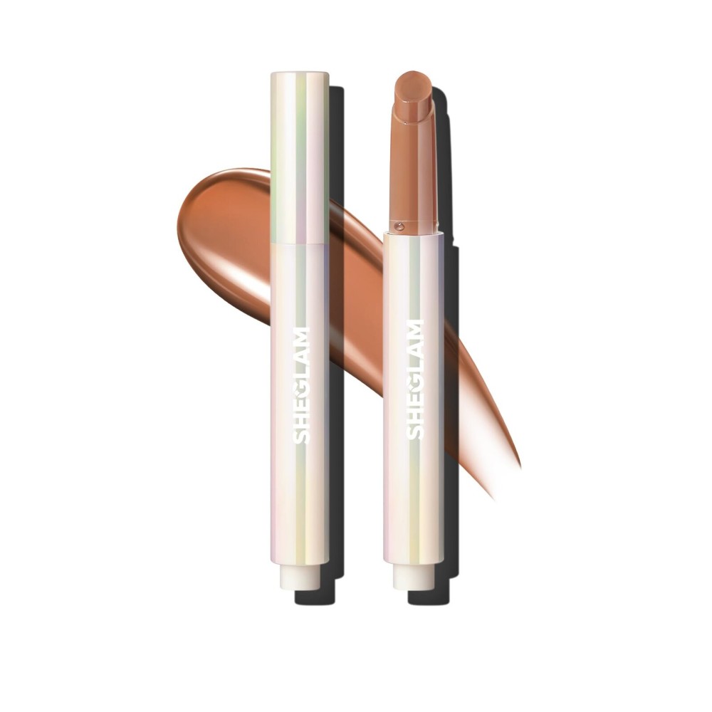 SHEGLAM PoutPerfect Moisturizing Solid Lip Gloss Non Sticky Lipstick with Coconut Oil - Walk on the Beach