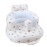 EKEPE Baby Inflatable Seat with Suction Cups for Babies 3 Months & Up, Baby Floor Seats for Sitting Up with Built in Air Pump, Blow Up Baby Chair for Infants - Bear Head