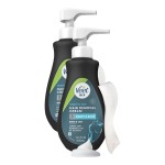 Veet Sensitive Skin Dermatologically Tested 13.5 Fl Oz. 5 Min Men\'s Hair Removal Gel Cream with Spatula For Body, Chest & Back (2 Pack)