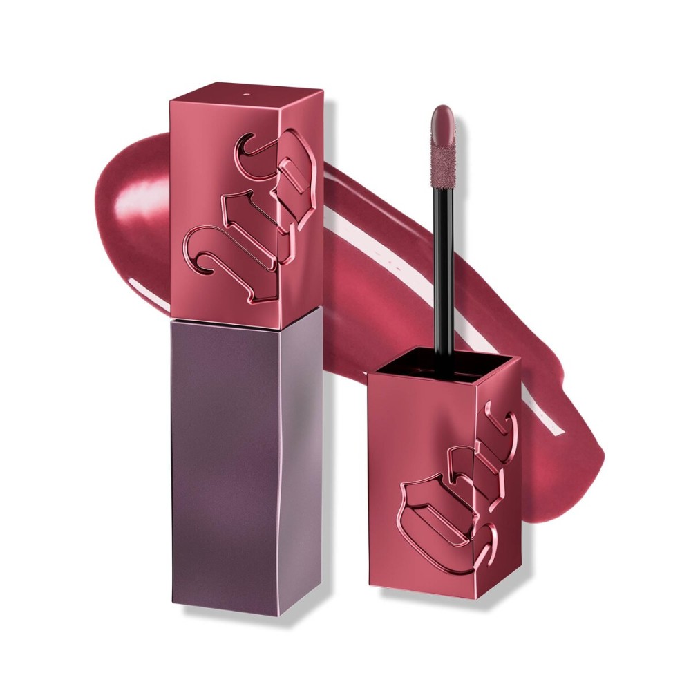 Urban Decay Vice Lip Bond Glossy Longwear Liquid Lipstick (Luv Ya Backtalk - Medium Warm Mauve Pink), Transfer-proof, Smudge-proof, Up to 16HR Wear, Vegan, Cruelty-free - 0.14 fl oz