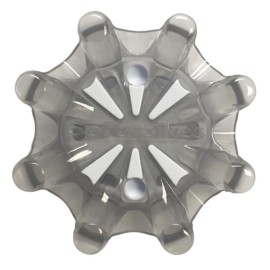 Softspikes Pulsar Golf Cleats Fast Twist 3.0-18 Replacement Spikes - Translucent Grey