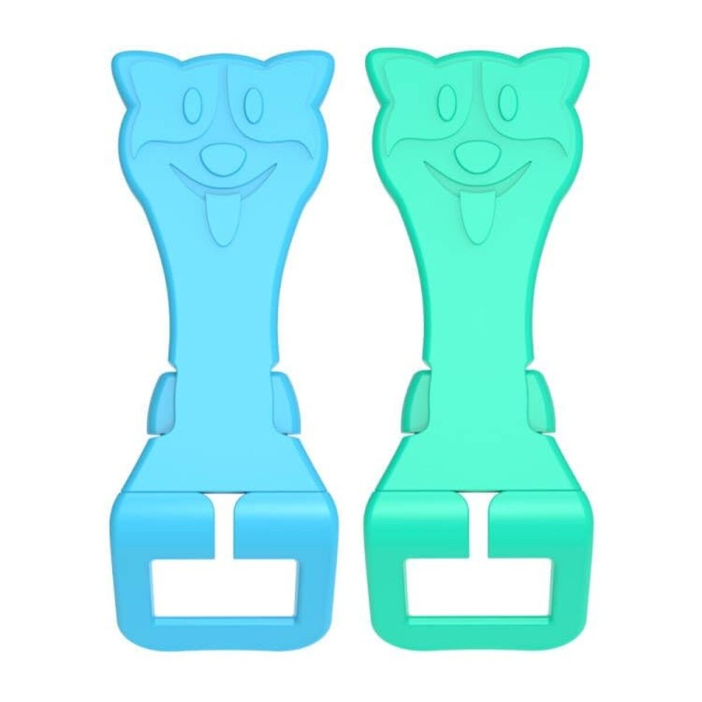 Unbuckle Release Assistant Tool, Easy Way to Unbuckle, Perfect for School Drop-Offs and Travel to Release Buckle (Blue-Mint,REDESIGNED)