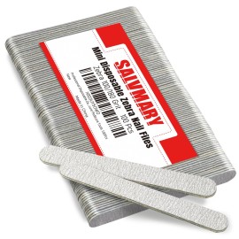 Professional Disposable Zebra Nail Files 100/180 Grit 5 Double Sided Emery Board Manicure Pedicure Tools 100Pcs