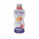 Pro-Stat Concentrated Liquid Protein Medical Food - Peach Flavor (with Fiber), 30 FL Oz Bottle