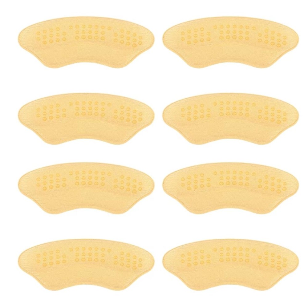 Heel Pads for Shoes That are Too Big, Heel Inserts for Women, Heel Grips for Womens Shoes, Heel Protectors, Heel Cushion Liners for Blisters Loose Shoes, Shoe Fillers (Antigel Beige 4Pairs)