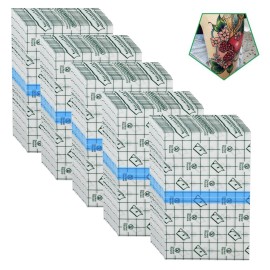 50 Pieces 4 x 6 in Stretch Waterproof Adhesive Bandages Transparent Film for Tattoo Aftercare and Skin Repair Adhesive Tattoo Supply Wrap