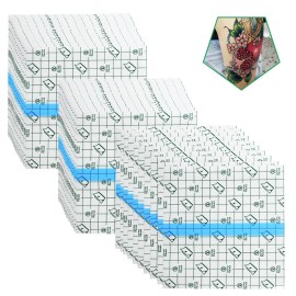 50 Pieces 6 x 6 in Stretch Waterproof Adhesive Bandages Transparent Film for Tattoo Aftercare and Skin Repair Adhesive Tattoo Supply Wrap