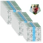 150 Pieces 3.1 x 3.1 in Stretch Waterproof Adhesive Bandages Transparent Film for Tattoo Aftercare and Skin Repair Adhesive Tattoo Supply Wrap