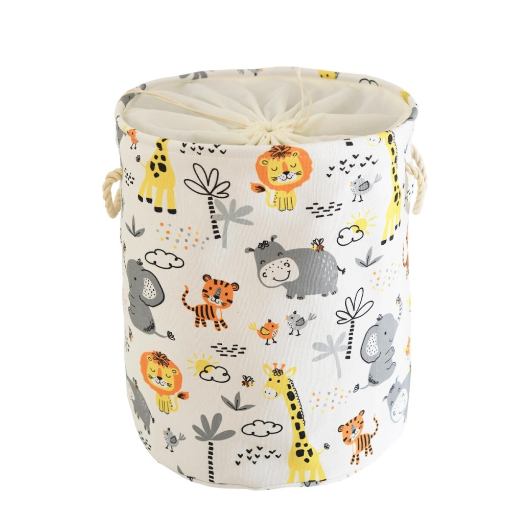 INough Foldable Animal Laundry Hamper, Portable, Handle, Easy to Clean