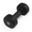 Marcy Neoprene Dumbbell, Single Piece, 10-lb, Midnight Black