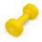 Marcy Neoprene Dumbbell, Single Piece, 7-lb, Canary Yellow