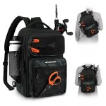 KastKing BlowBak Tactical Sling Tackle Bag-Lightweight Fishing Backpack Storge Fishing Gear and Equipment,Gift for Men