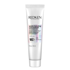 Redken Acidic Bonding Concentrate Hair Mask - Hydrating 5 Minute Liquid Mask, Bond Building & Strengthening, For Dry, Damaged Hair, 1 Fl Oz