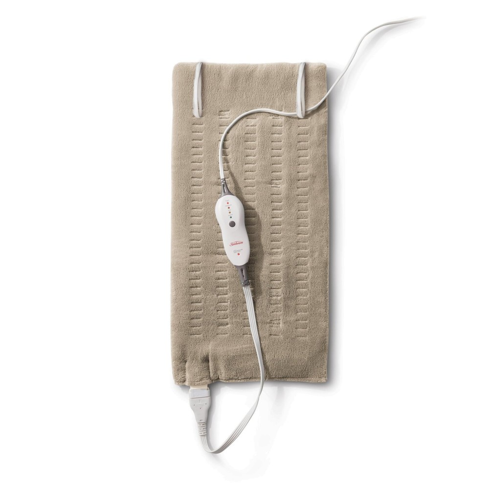 Sunbeam Premium Sunbeam Heating Pad with Compact Storage King Size Beige