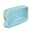 Embla London Makeup Bag Cosmetic Case, Clear Zipper Make Up Pouch and Toiletry Travel Tote, Cute Skincare Pouches for Women Girls, Preppy Purse Cosmetic Organizer, Small Makeup Bags, Cotton Candy