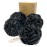 Spongentle Charcoal Bamboo Premium Deep Cleansing Loofah Sponge for Radiant Skin, Pack of 4, Bath and Shower, Exfoliating Body Scrubber, Beautiful Colors for Women and Men