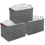 CLOCOR Rectangular Storage Basket, Storage Bin, Gift Basket, Room Decor(Rugby)