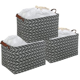 CLOCOR Rectangular Storage Basket, Storage Bin, Gift Basket, Room Decor(Rugby)