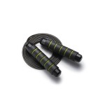 BOOMIBOO Jump Rope, Adjustable Jump Ropes,Skipping Rope Tangle-Free Rapid Speed with Ball Bearings for Women Men Kids,Exercise & Slim Body Jumprope at Home School Gym