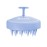 HEETA Scalp Massager Hair Growth, Soft Silicone Scalp Scrubber Shampoo Brush for Exfoliation, Dandruff Removal & Head Massage Stress Relax, Wet & Dry Use for Thick, Thin Hair Care, Wheat Straw Blue