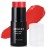 MEICOLY Devil Red Face Body Paint Stick (1.06 Oz),Sweatproof Waterproof Face Piant for Clown Joker Demon Vampire Spiderman Halloween Makeup,Cream Blendable Full Body Paint,Red Eye Black Stick