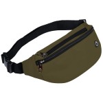 Fanny Packs for Men and Women, Waterproof Sports Waist Pack Bag for Travel Hiking Running Hands-free