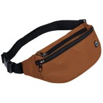 Fanny Packs for Men and Women, Waterproof Sports Waist Pack Bag for Travel Hiking Running Hands-free