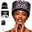 Heat Cap Leopard Thermal Steam Cap - 10-Level Heating for Deep Conditioning Natural and Black Hair at Home