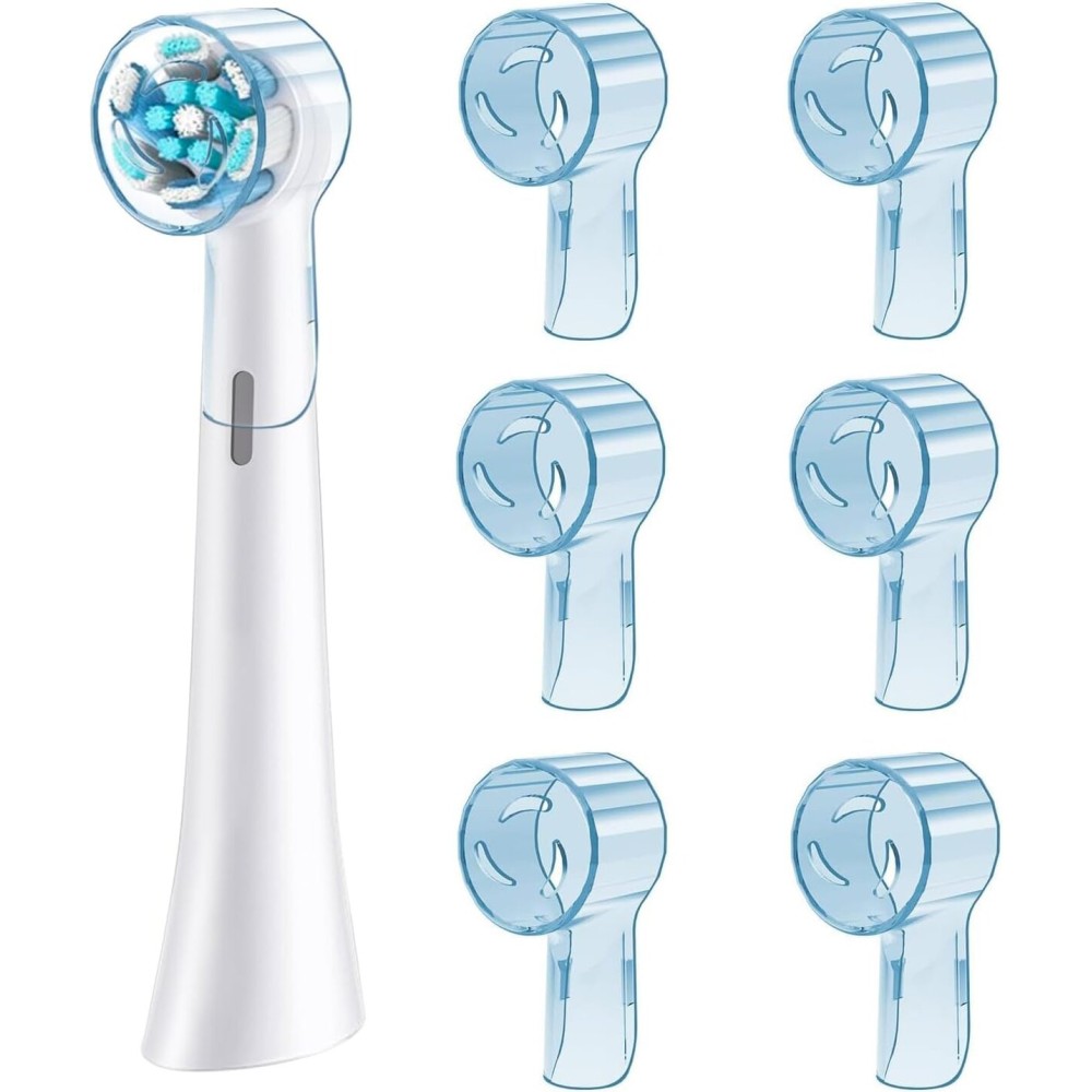 Toothbrush Covers Caps for iO Brush Heads, iO Toothbrush Heads Covers for Ultimate Clean, Gentle Care & Ultimate White, iO Series Electric Toothbrush Covers for Travel & Home - by DeBizz