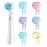 6 Pack Toothbrush Covers Compatible with Oral B iO Replacement Heads, Toothbrush Cover Caps Compatible with Oral B Bruan Pro 1000 Electric Toothbrush HeadiO Toothbrush Head Cover for Travel & Home