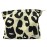 GUTGNK Women\'s Cosmetic Bag - Foreign Style Rice Leopard Print, Travel Cosmetic Bag, Skin Care Cosmetics Changing and Washing Convenient Tote Bag Zipper Storage Bag