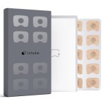 Intake Breathing Refill Tabs (60 Count) - Magnetic Nasal Strips for Sleeping - Snoring Solution - Nasal Dilators for Better Breathing, Sleep & Exercise, All-Night Comfort